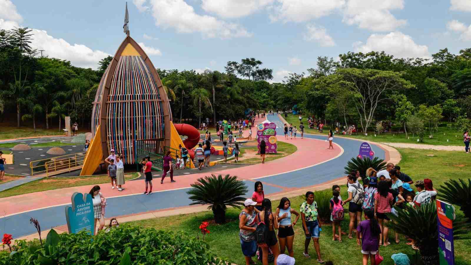 Parque Mundo das Crianças, em Jundiaí.