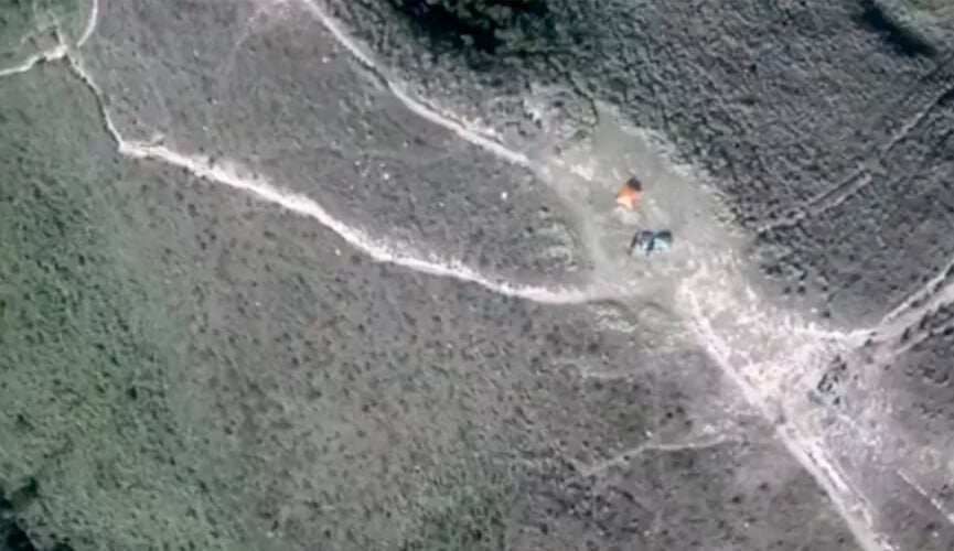 Acampamento irregular na Serra do Mursa. (Foto: Reprodução)