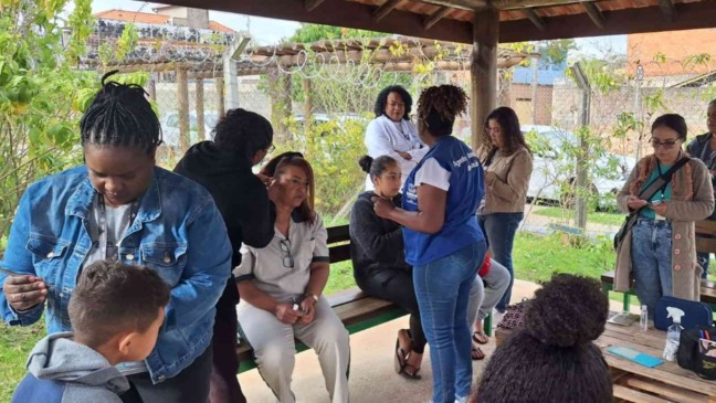 Vacinação infantil.