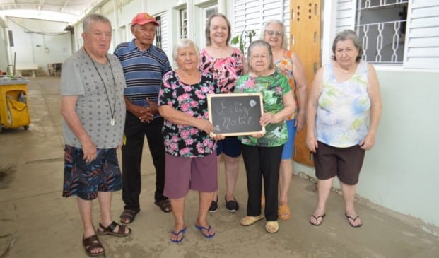 Idosos da Cidade Vicentina Frederico Ozanam, em Jundiaí
