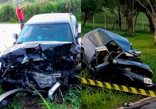 Acidente de trânsito em Cabreúva. (Foto: Divulgação)