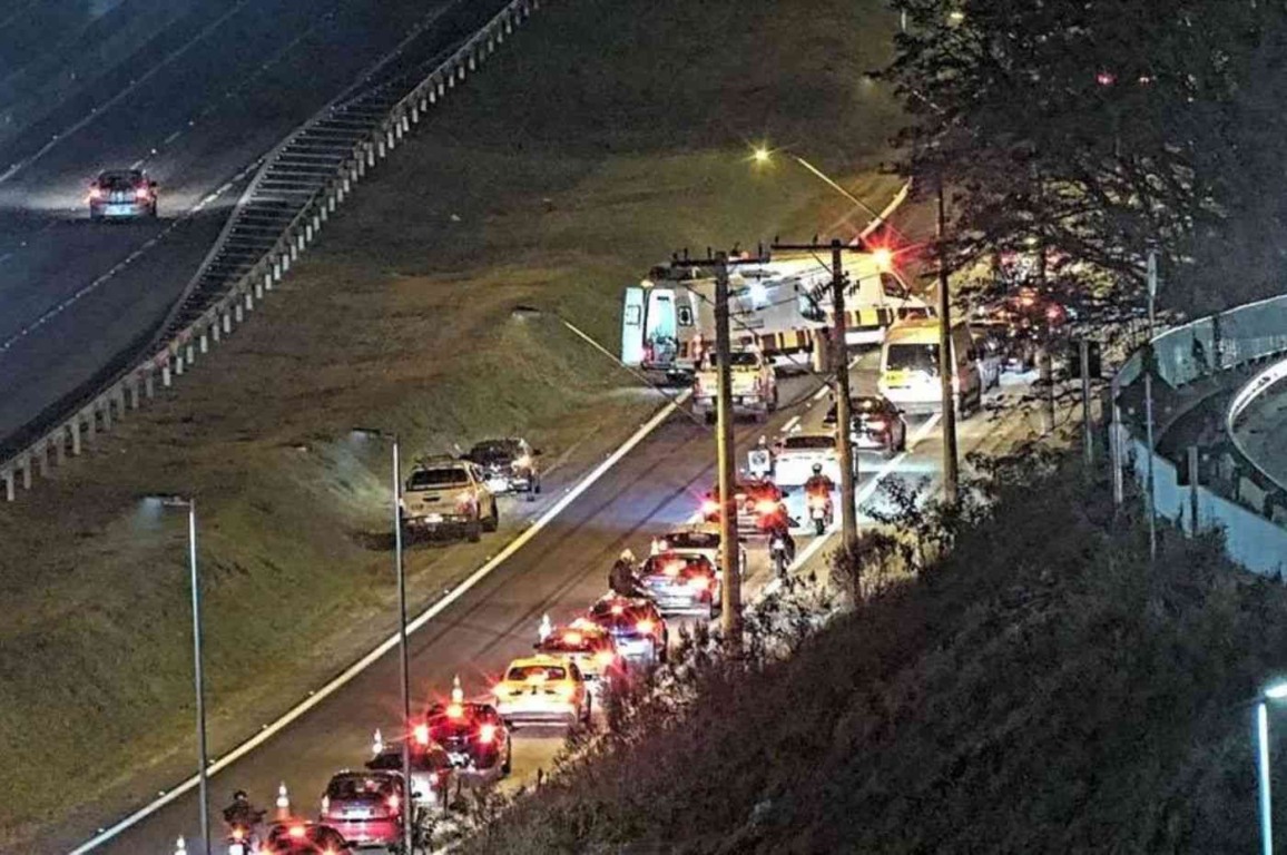 Ciclista morre em acidente na Rodovia Anhanguera em Jundiaí