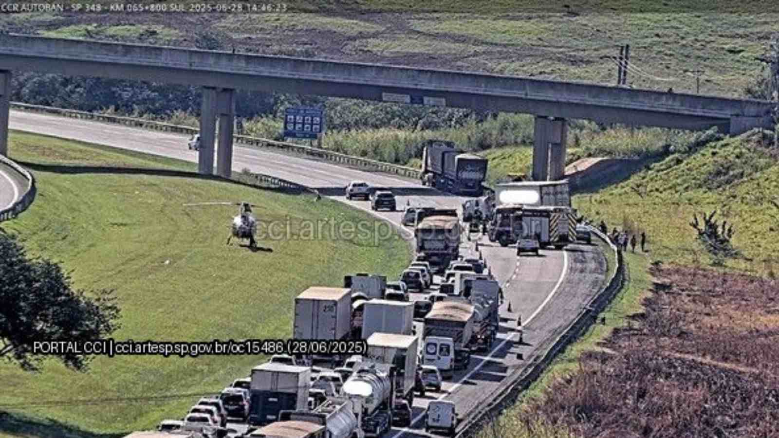 Acidente em Jundiaí.