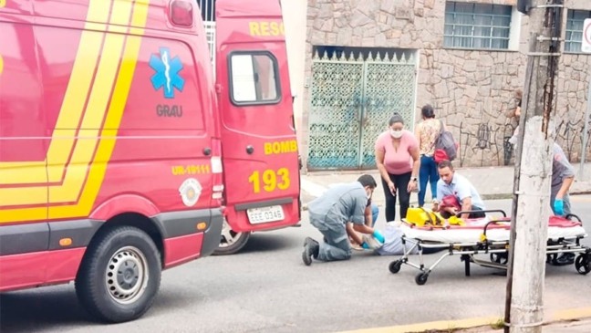 Idosa é atropelada na Vila Municipal, em Jundiaí