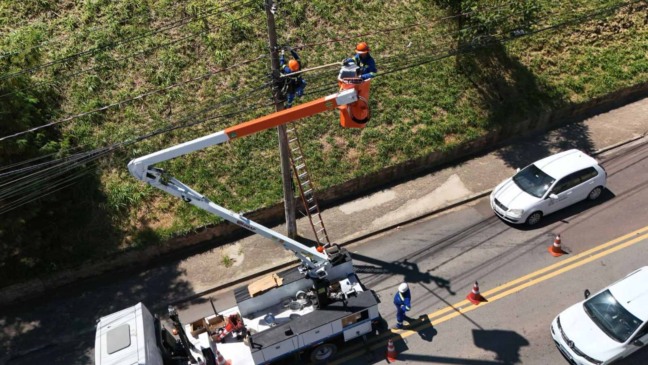 Troca de iluminação em Jundiaí