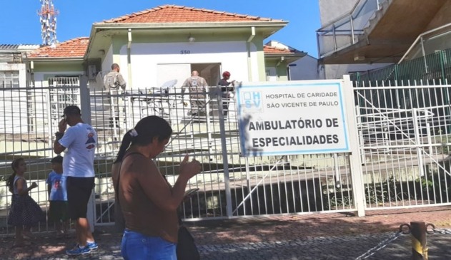 Foto da fachada do ambulatório de especialidades de Jundiaí