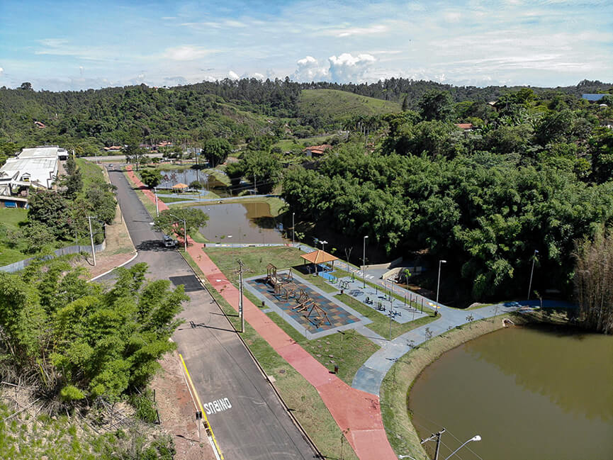 Parque urbano do Mato Dentro. (Foto: Divulgação)