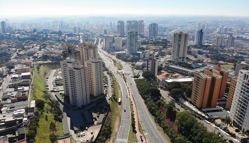 Foto da cidade de Jundiaí