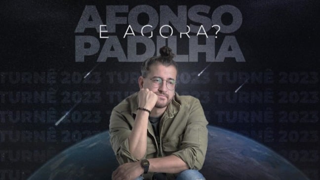 Afonso Padilha apresenta seu novo show "E Agora?". Foto: Divulgação