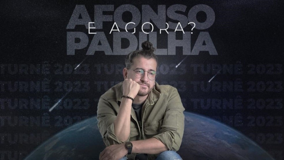 Afonso Padilha apresenta seu novo show "E Agora?". Foto: Divulgação
