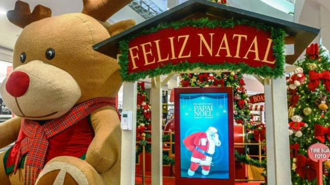 Decoração de Natal do JundiaíShopping