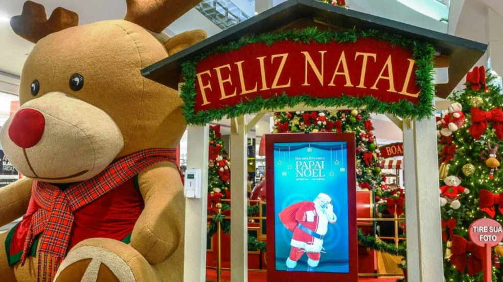 Decoração de Natal do JundiaíShopping