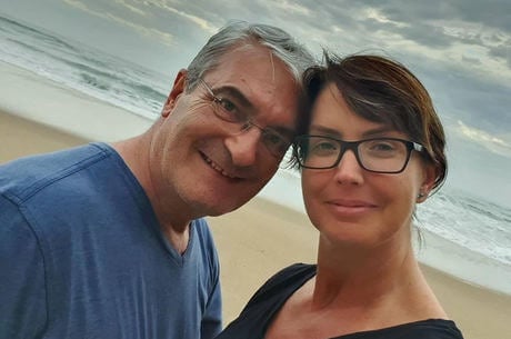 Marido de Alessandra Scatena morre de Covid-19. (Foto: Reprodução)