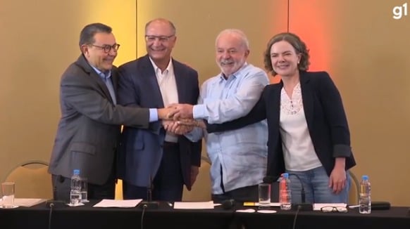 Aliança entre PT e PSB para a corrida presidencial em 2022