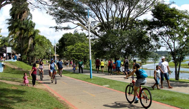 aluguel de bibicleta no parque da cidade vai funcionar todos os dias em julho