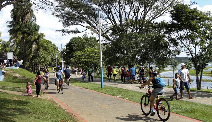 aluguel de bibicleta no parque da cidade vai funcionar todos os dias em julho