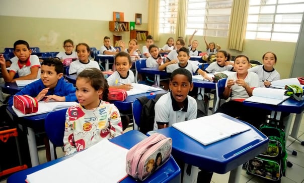 Alunos da rede municipal de ensino de Jundiaí. (Foto: Divulgação)