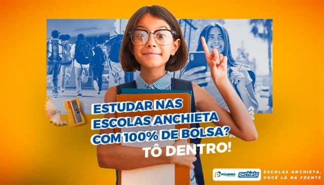 Escolas Anchieta promovem Concurso de Bolsas
