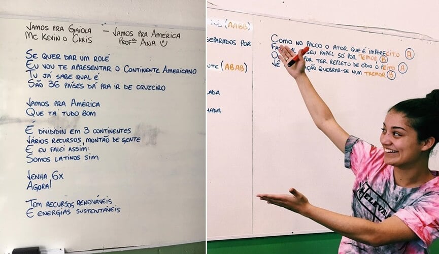 Professora de Várzea Paulista transforma letras de funk em paródias educativas