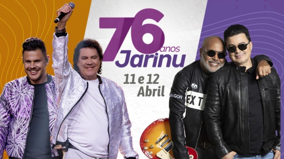 Divulgação da festa de aniversárop de Jarinu