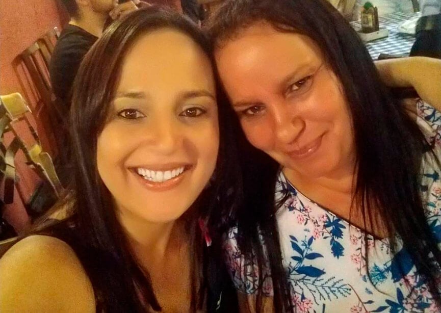 Aparecida foi prensada pelo veículo no bairro Vista Alegre. (Foto: Arquivo Pessoal/ Priscila Oliveira)