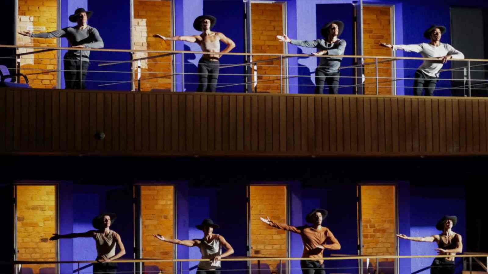 Apresentação de dança.