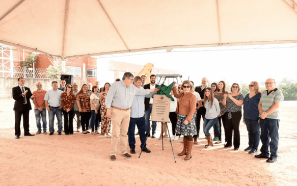Previsão de conclusão da obra é para outubro do próximo ano. (Foto: Reprodução/Prefeitura Municipal de Jundiaí)