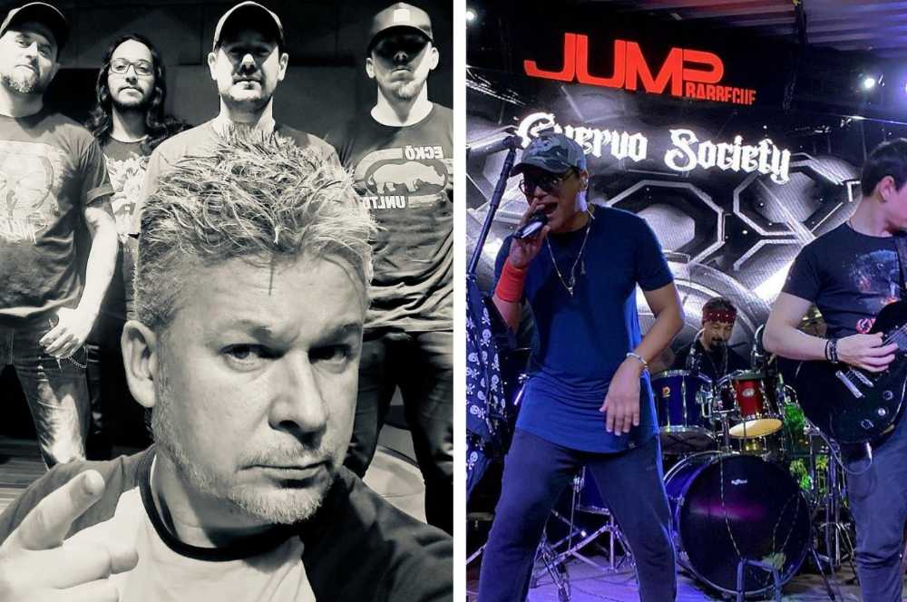 Jumpbarbecue celebra Dia do Rock com Aranhas Amplificadas e Cuervo Society