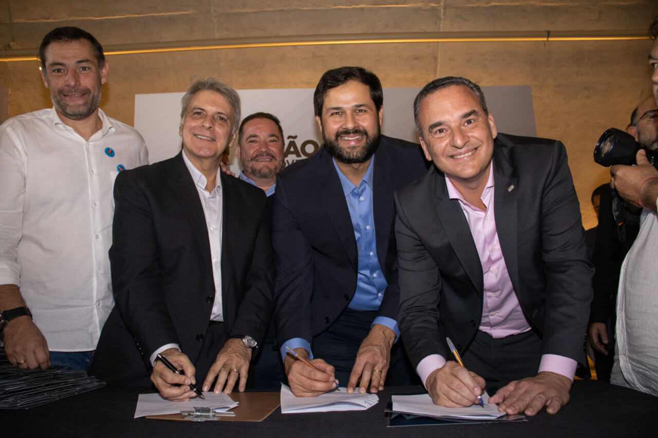 Assinatura para a construção de apartamentos