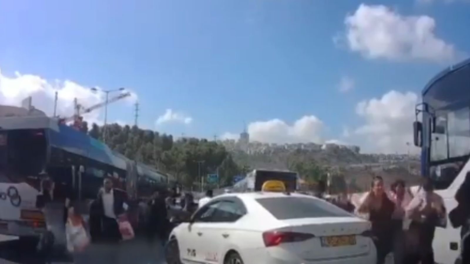 ataque a ônibus em Jerusalém