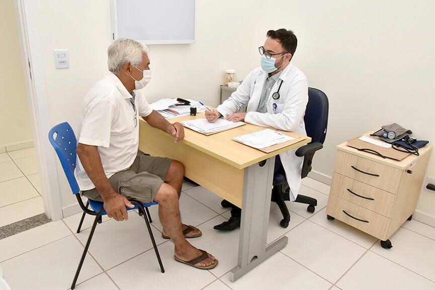 Atendimento médico UBS de Jundiaí. (Foto: Divulgação)