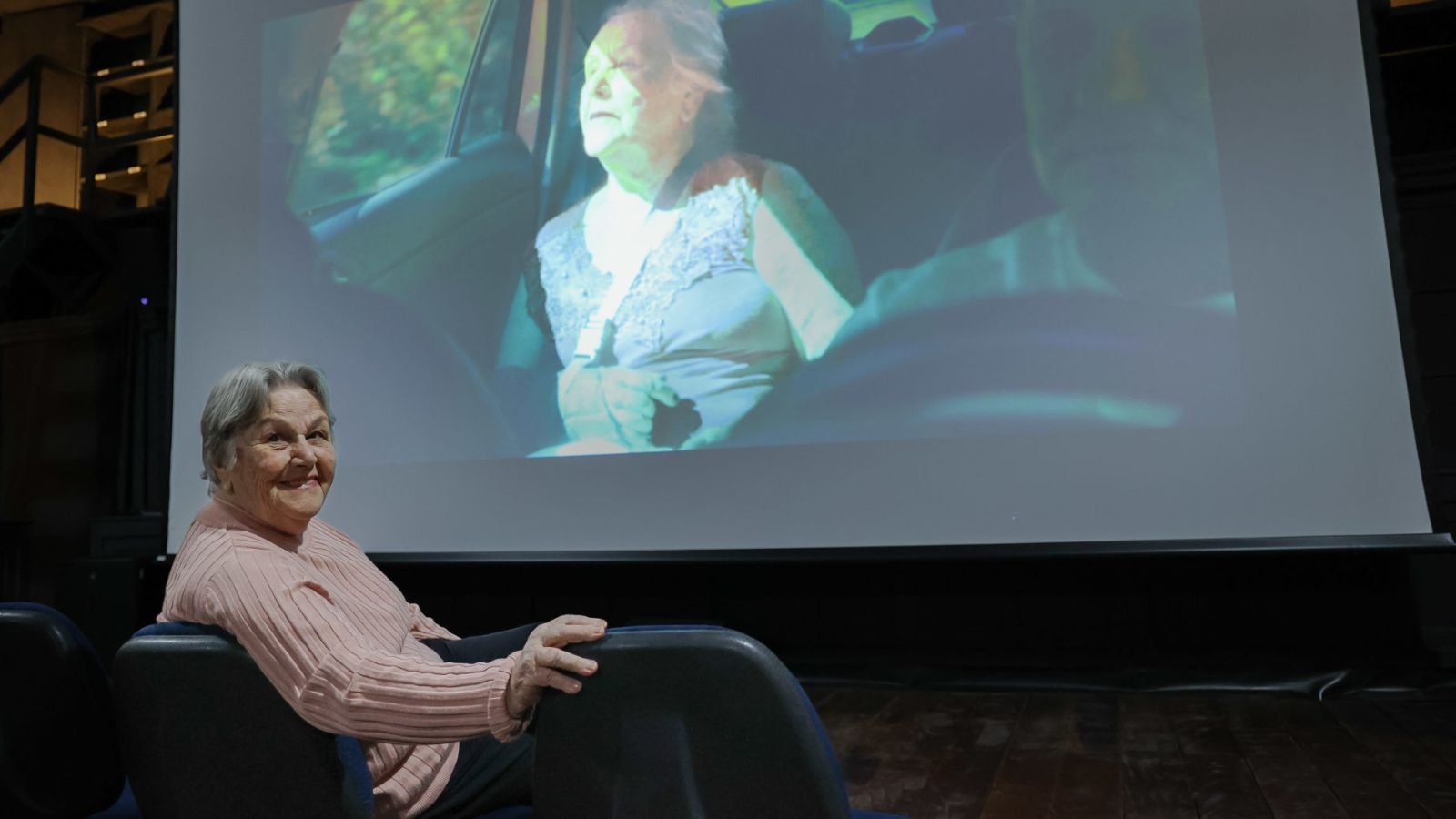 Atriz jundiaiense Basilides Ortega.