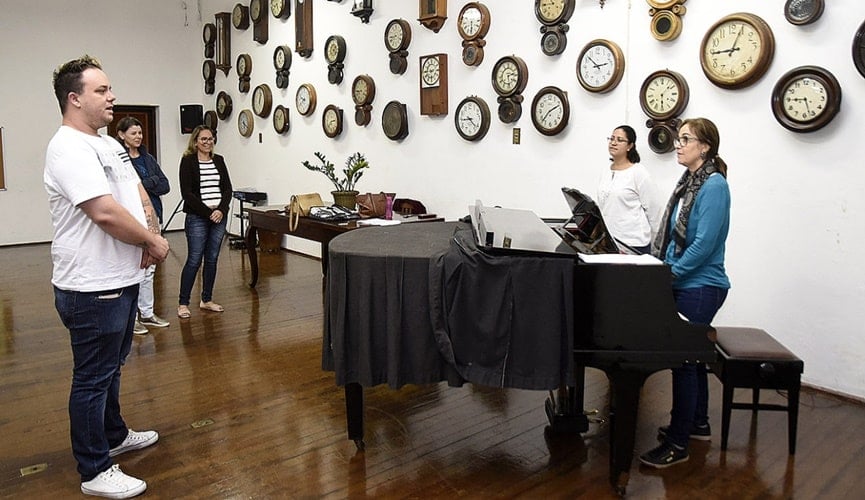 Foto de audição musical