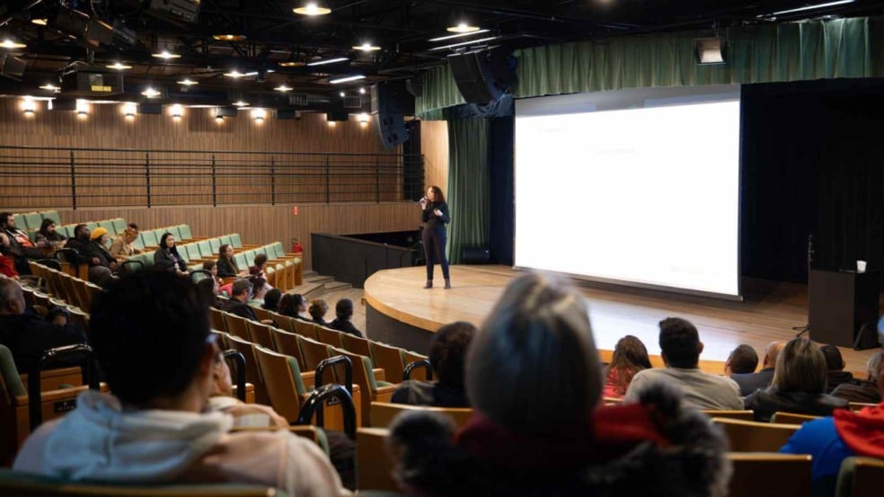 Audiência em Jundiaí.