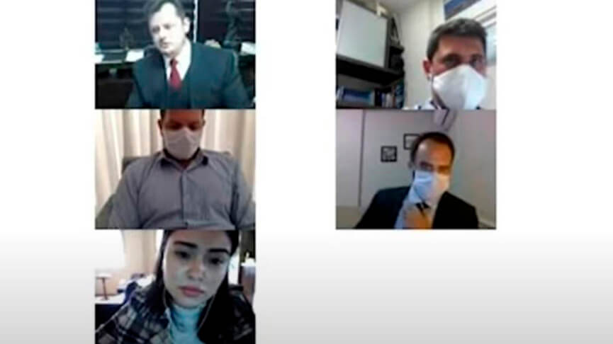 Audiência Mari Ferrer. (Foto; Reprodução)