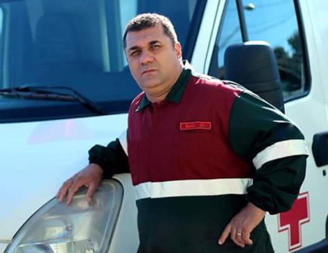 Betão da ambulância morre de Covid-19. (Foto: Divulgação)