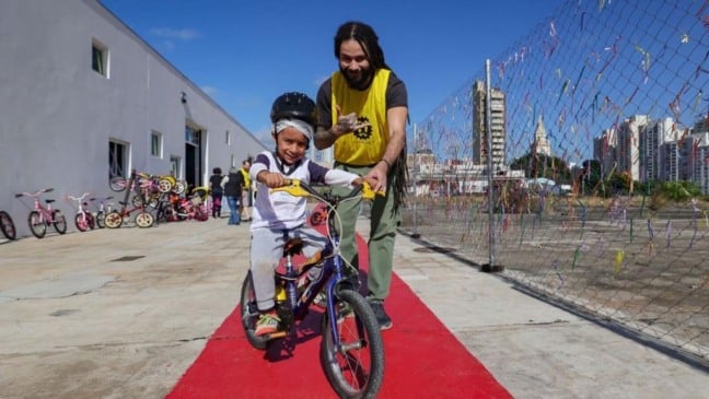 Fábrica das Infâncias de Jundiaí inaugura ciclofaixa educativa; confira