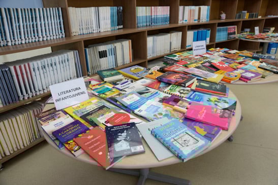 Biblioteca municipal. (Foto: Divulgação)