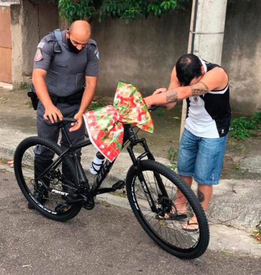 PM compra bike. (Foto: Divulgação)