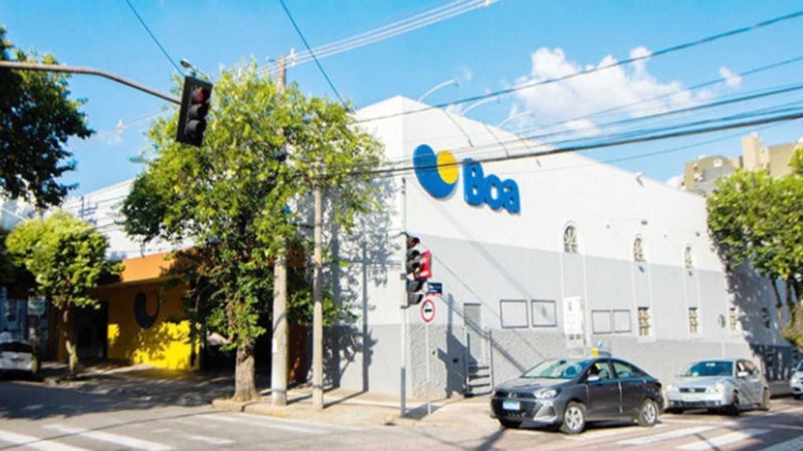 Fachada do Boa Supermercados.