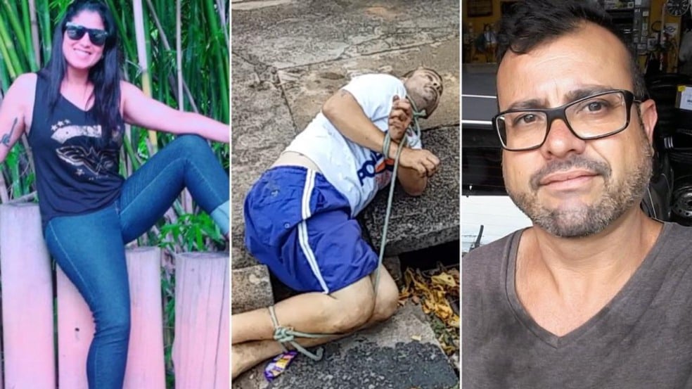 Pessoas que viram o crime e passavam pelo local amarraram e lincharam Clayton, que morreu no hospital