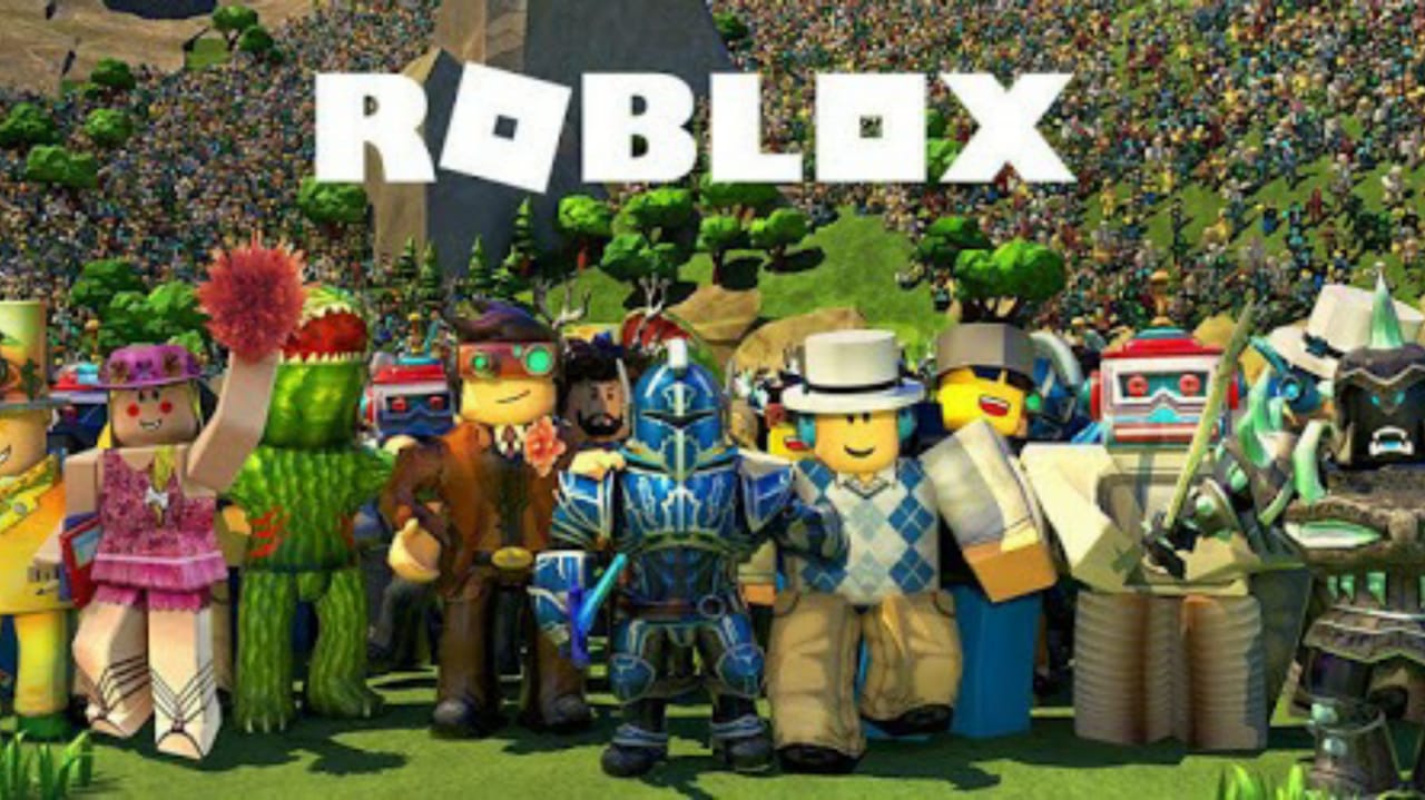 Interface da plataforma de games Roblox