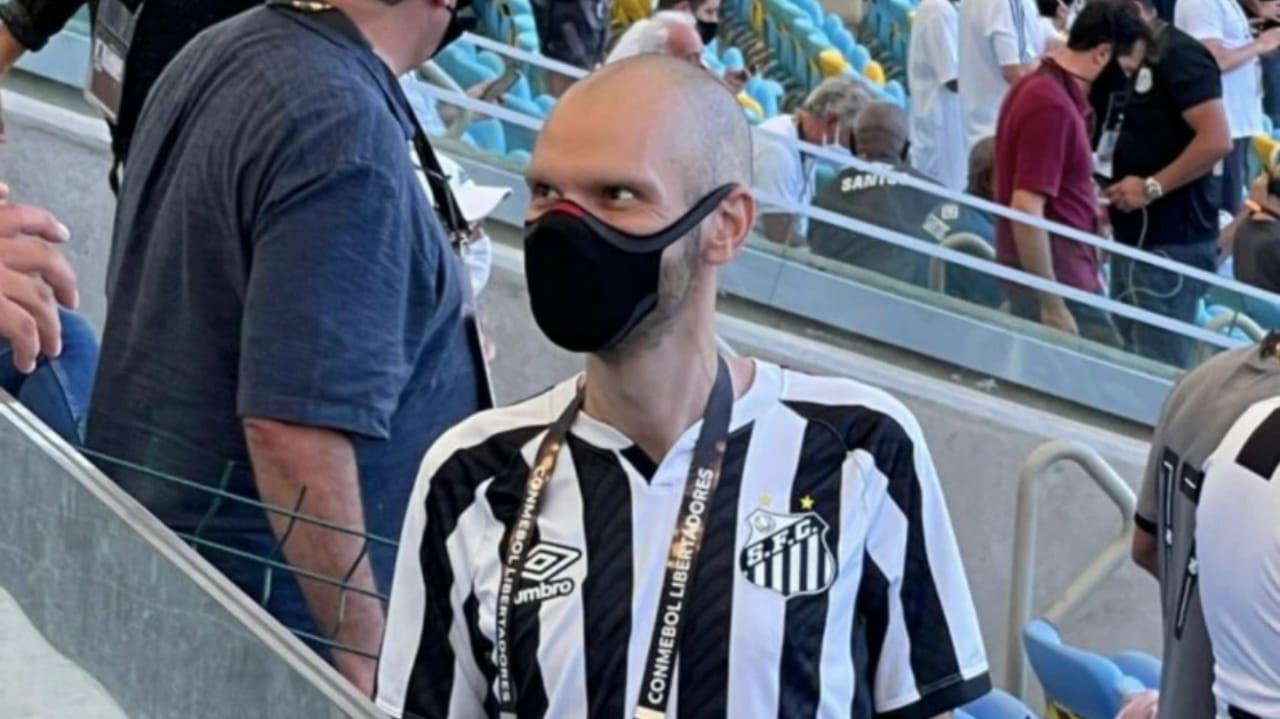 Bruno Covas na final da Libertadores, no Rio de Janeiro