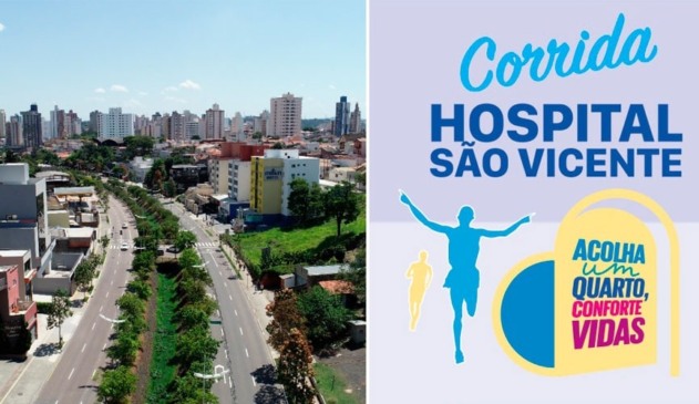 Hospital São Vicente faz corrida para revitalizar quartos Hospital São Vicente faz corrida para revitalizar quartos