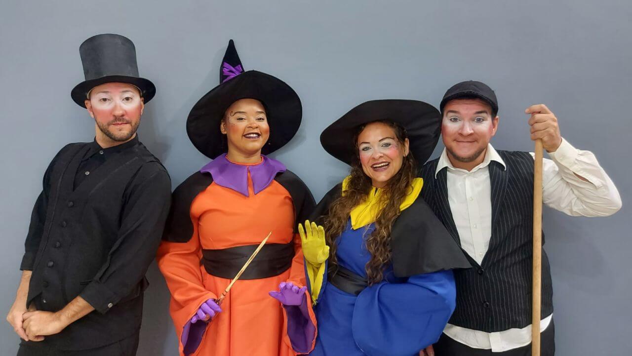 Atrações para acriançada trazem contação com a Cia. Giro no Biombo e oficina de recicláveis com a Gika