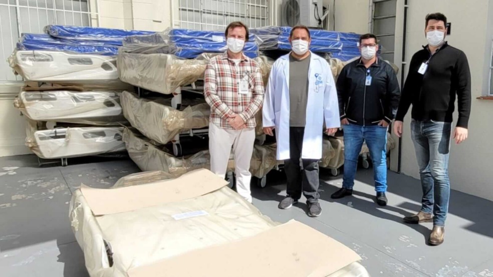 Camas doadas para o HSV Camas doadas para o HSV