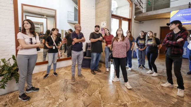 No Polytheama, a conversa com os participantes foi conduzida pelo servidor Eder Lopes
