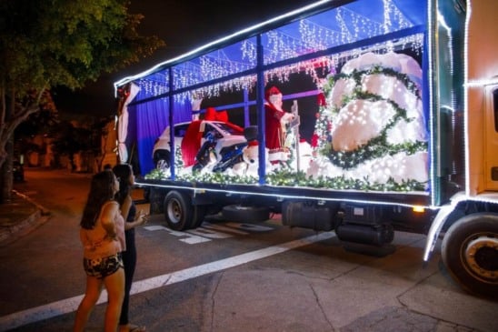 Caminhão Encantado da ACE. (Foto: Divulgação)