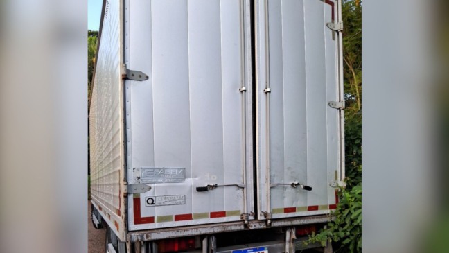 Traseira de caminhão