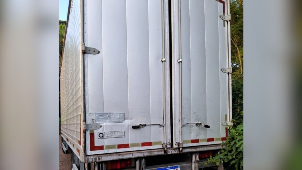 Traseira de caminhão